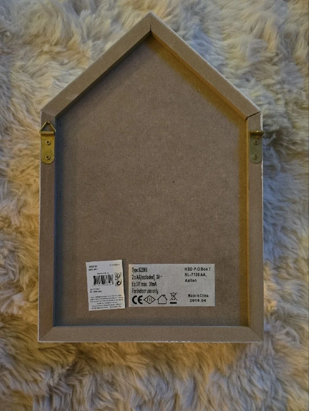 Lumineo White Wooden Frame 